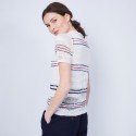 T-shirt à motif col polo - Jumelle