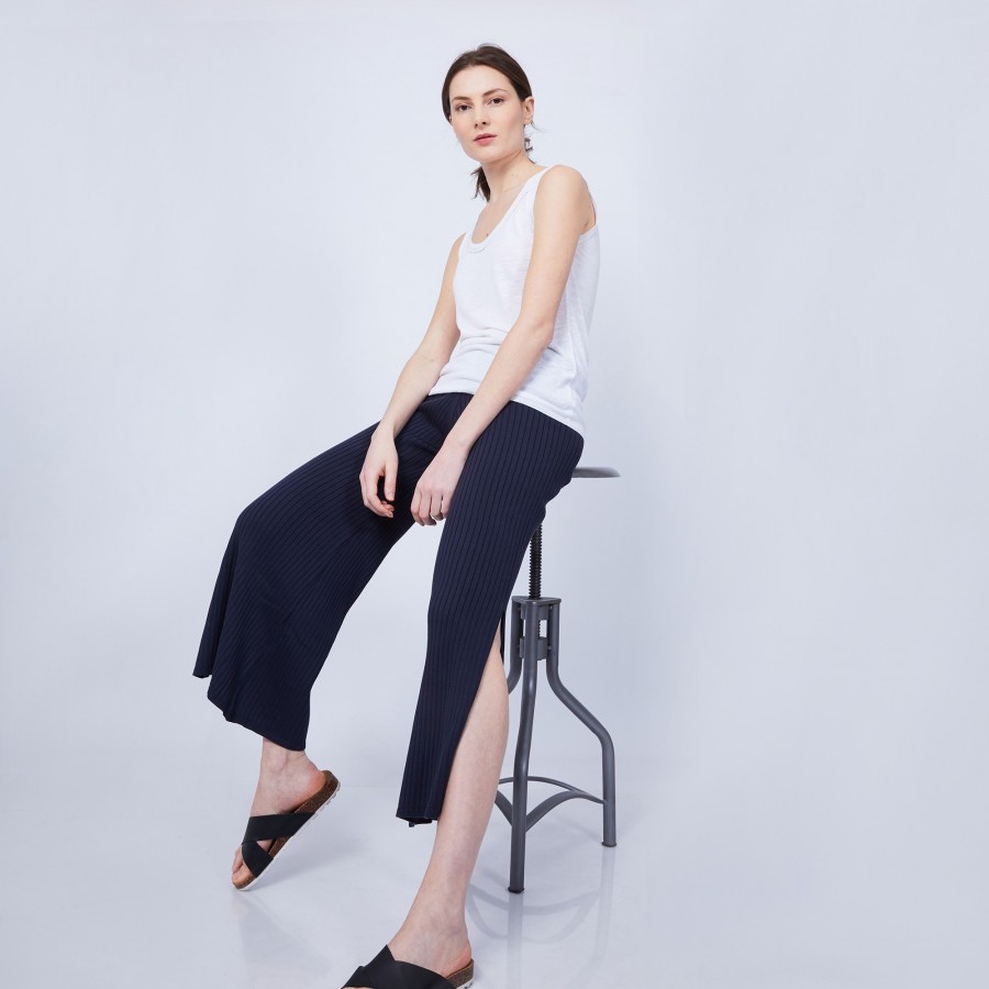 Pantalon large en coton - Jaguar