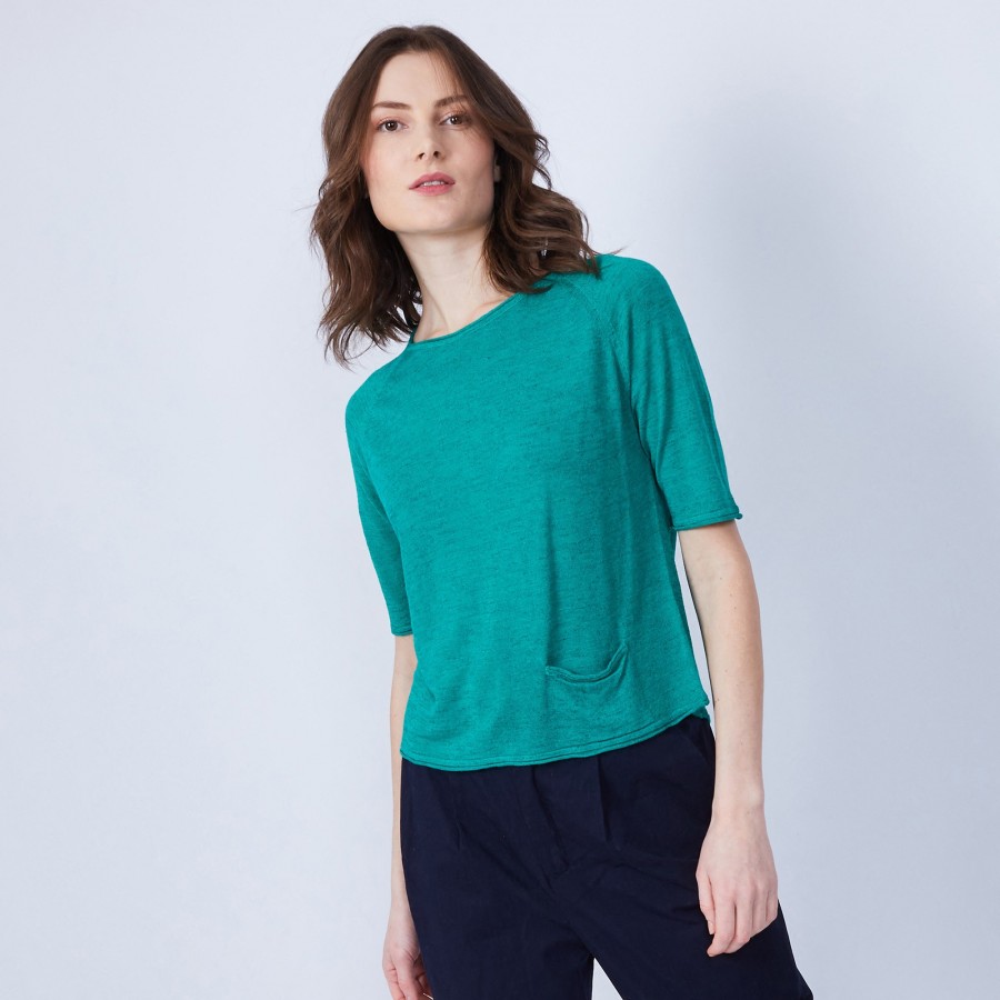 T-shirt ample col rond - Maika