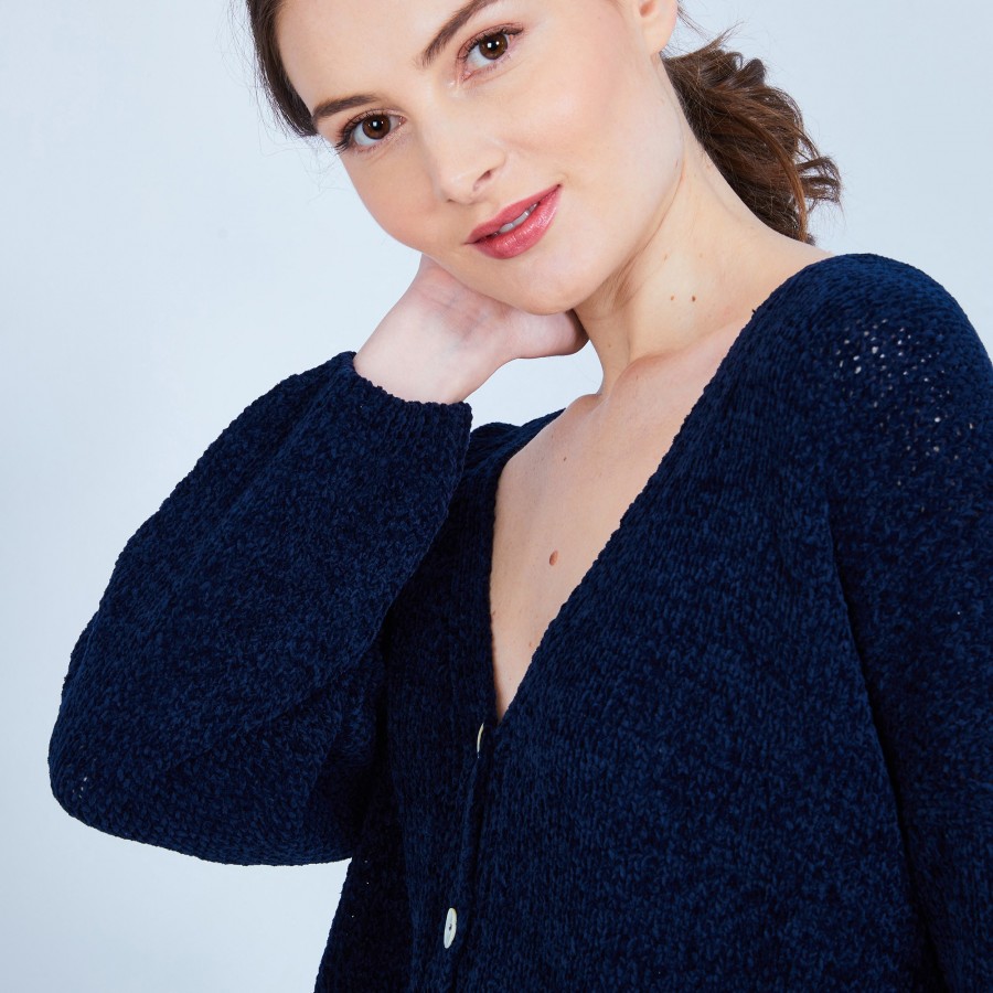 Pull en coton col V - Mariette