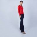 Pull col rond en laine mérinos - Berenice