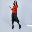 Pull col rond en laine mérinos - Berenice