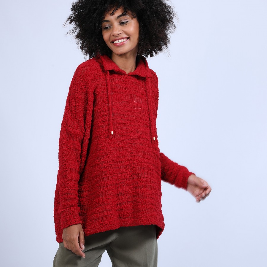 Pull oversize à lacet - Semya