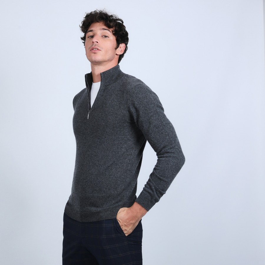 Pull col montant zippé - Blaise