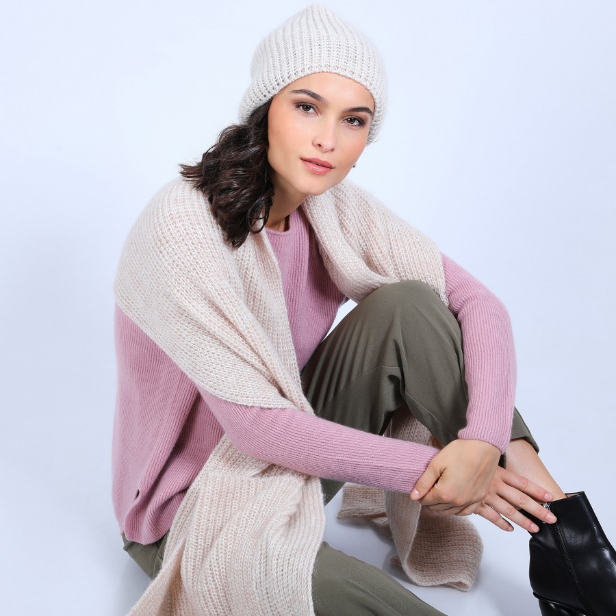 Bonnet en mohair - Summer