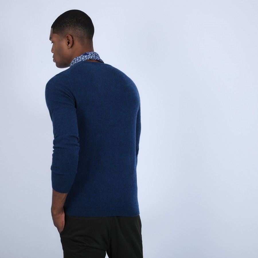 Pull col rond en cachemire - Benoit