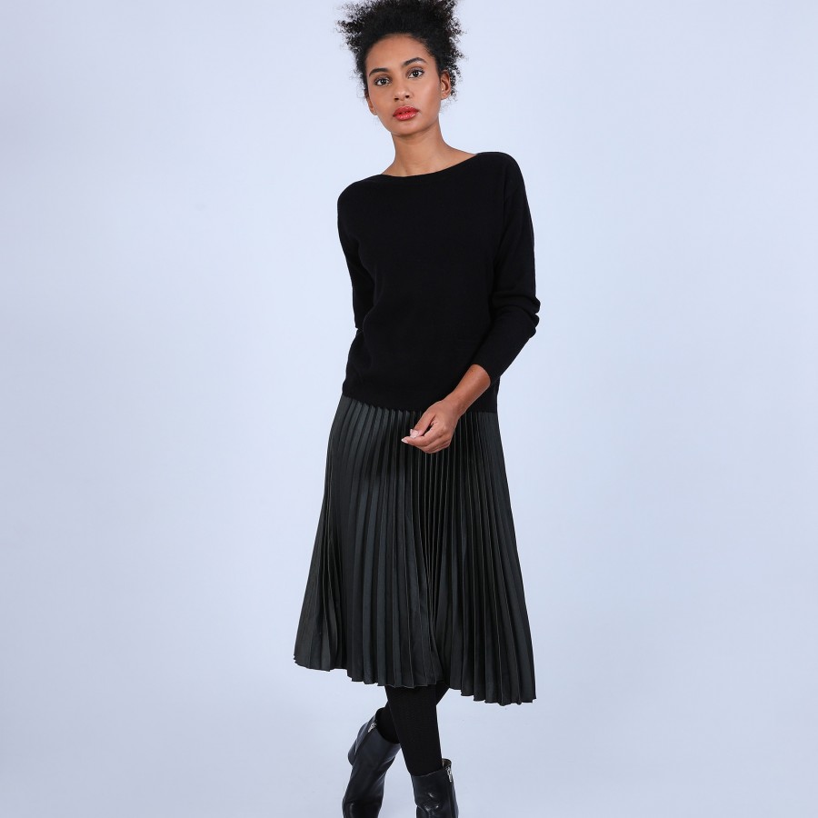 Pull col bateau avec petite poche - Bal Pull col bateau avec petite poche - Bal