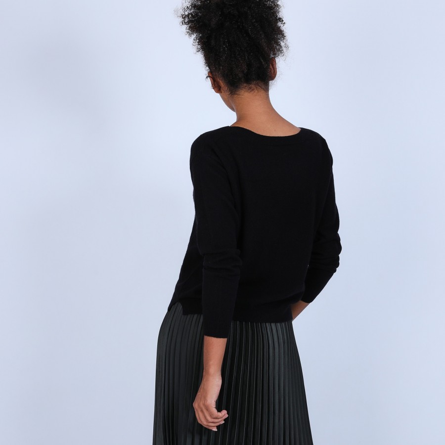 Pull col bateau avec petite poche - Bal Pull col bateau avec petite poche - Bal