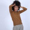 Pull col rond en cachemire intemporel - Evana