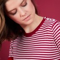 AMELIA PULL COL ROND SOIE NATURELLE