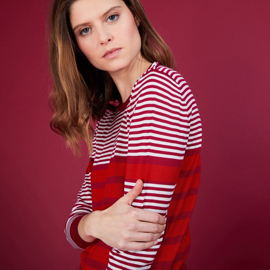 AMELIA PULL COL ROND SOIE NATURELLE