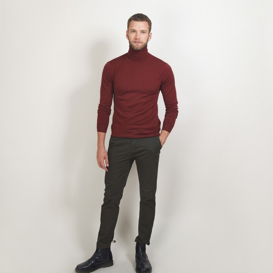 Pull col roulé en laine - Berry Pull col roulé en laine - Berry