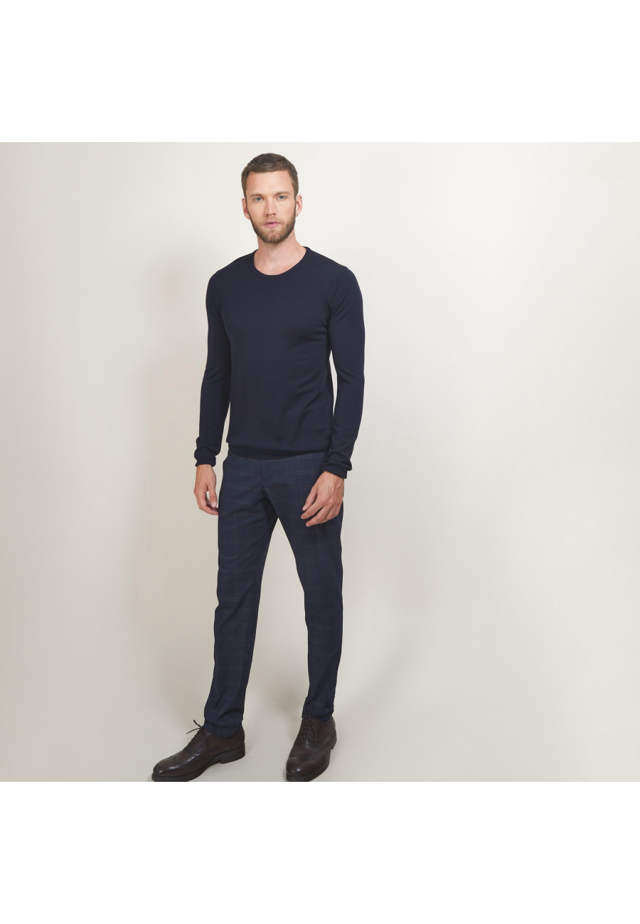 Pull col rond en laine - Bardem