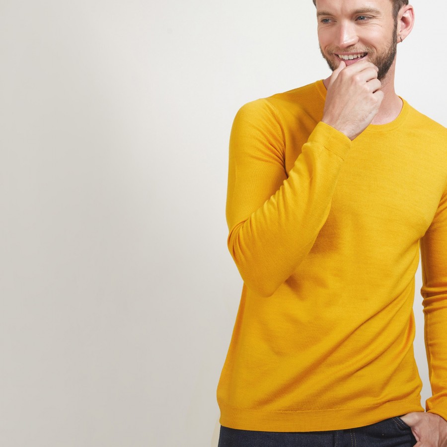 Pull col rond en laine - Bardem