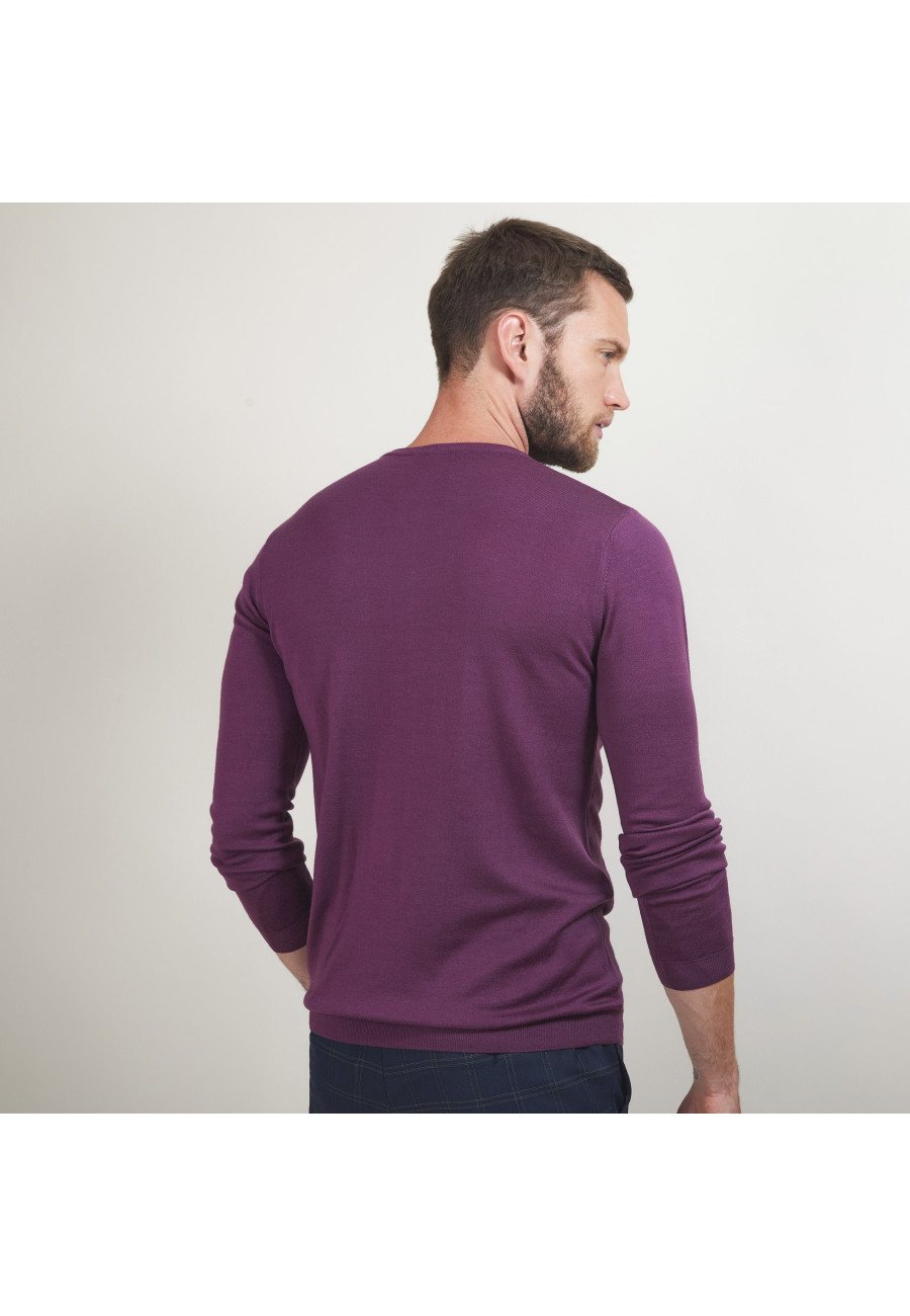 Pull col rond en laine - Bardem