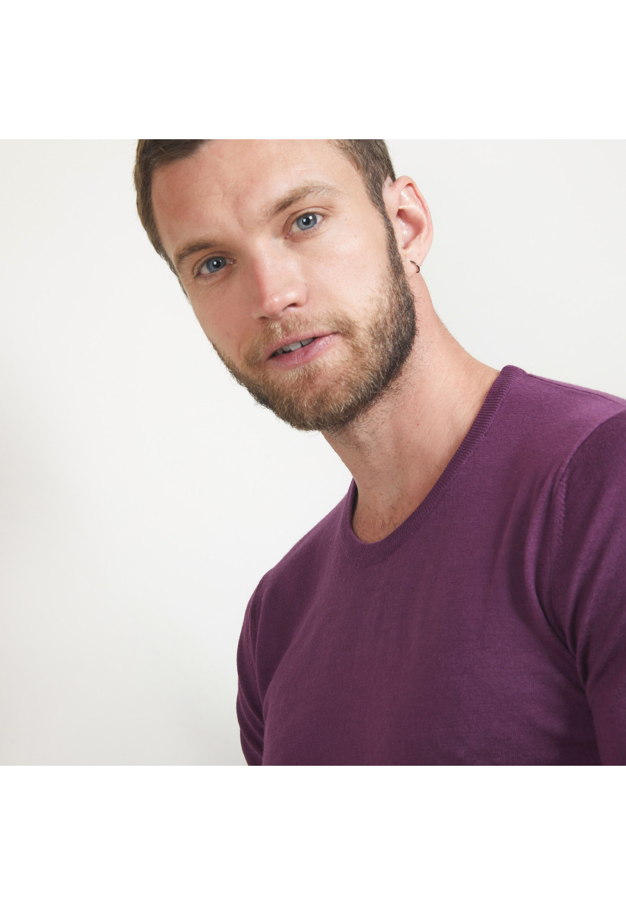 Pull col rond en laine - Bardem