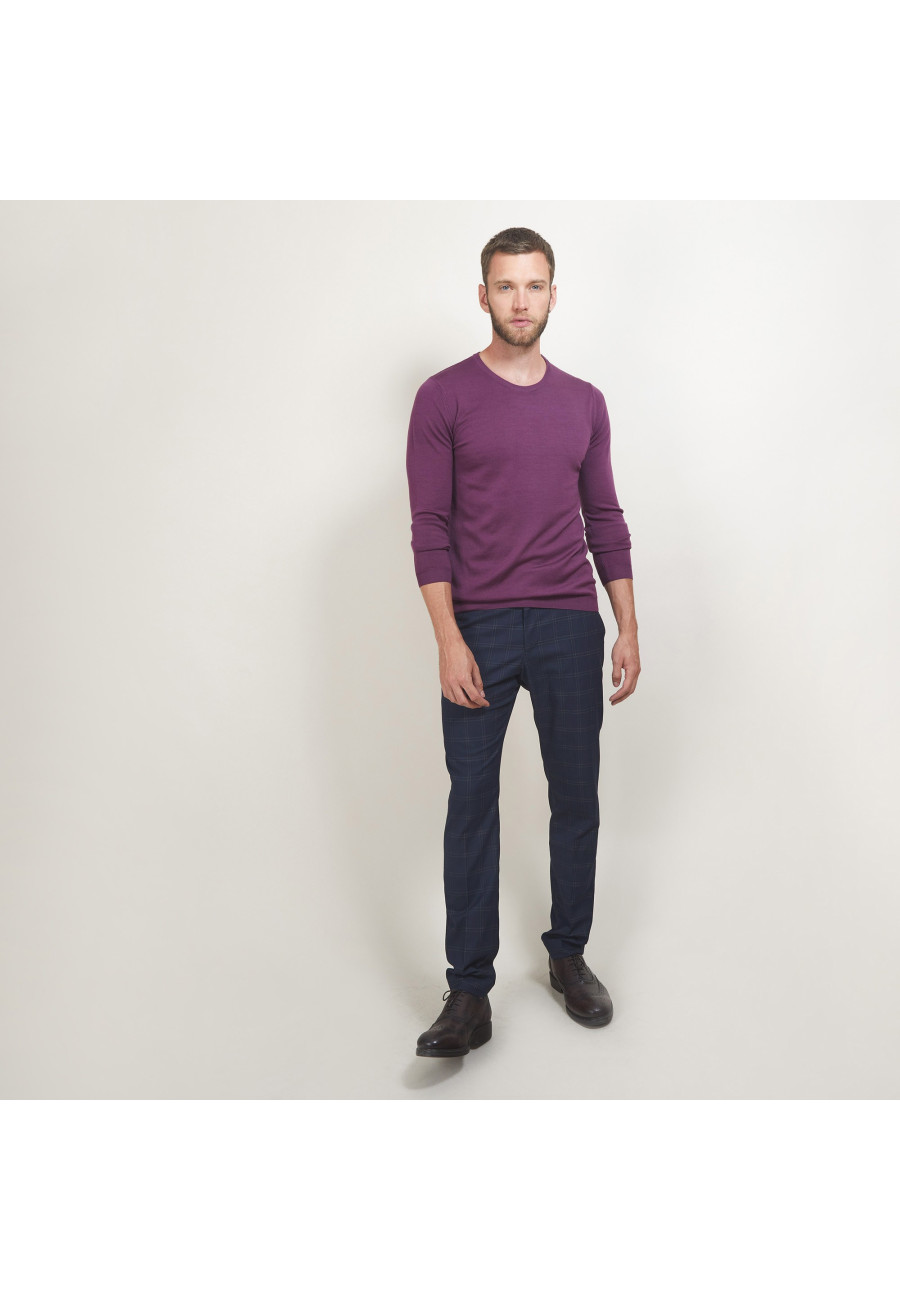 Pull col rond en laine - Bardem