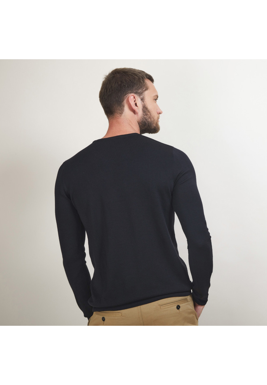 Pull col rond en laine - Bardem