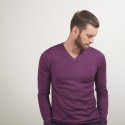 Pull col V en laine - Badyss