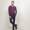 Pull col V en laine - Badyss