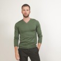 Pull col V en laine - Badyss