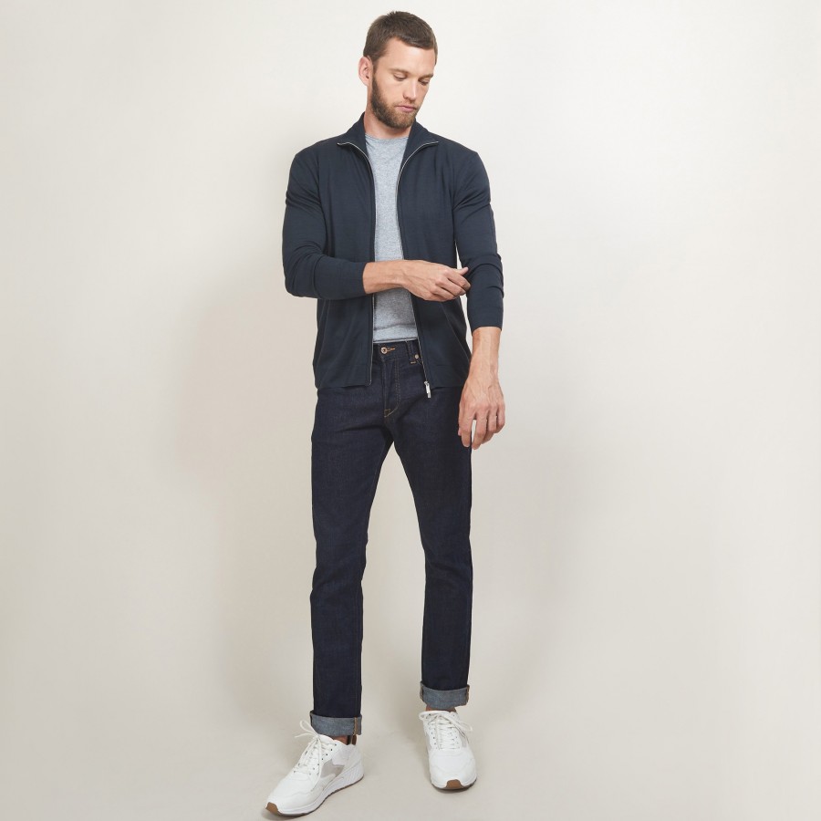 Gilet zippé en laine - Bastian