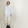 Long gilet 2 poches en mohair - Gaya