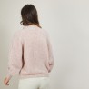 Pull col montant zippé en mohair - Gilda