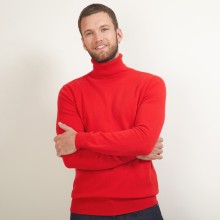 Pull col roulé en cachemire - Bruno