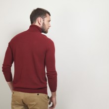Pull col roulé en cachemire - Bruno