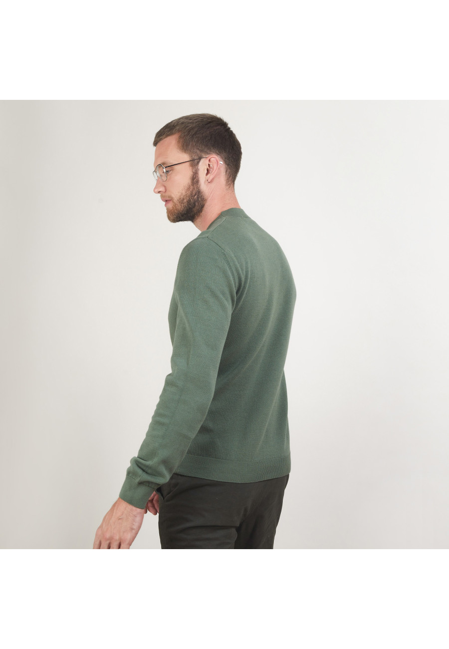 Pull col rond en coton cachemire - Burton