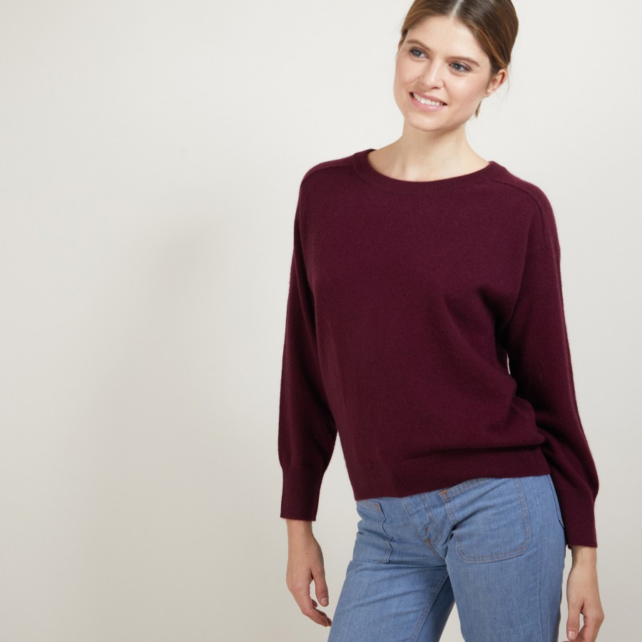 Pull col rond 100% cachemire - Breee