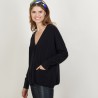 Cardigan en cachemire - Brune