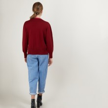 Pull bicolore en laine Gimmie