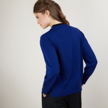 Pull bicolore en laine Gimmie