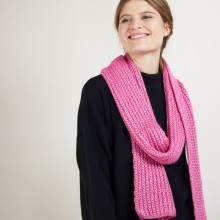 Echarpe en viscose et baby alpaga - Genu