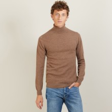 Pull col roulé en cachemire - Bruno