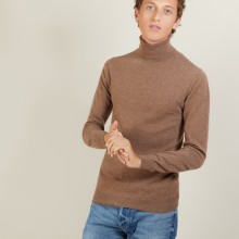 Pull col roulé en cachemire - Bruno