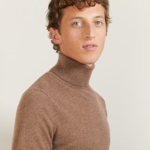 Pull col roulé en cachemire - Bruno