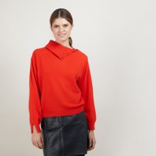 Pull col boutonné en cachemire - Gretel bis