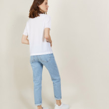 Polo manches courtes à motifs - Angie