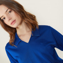 Polo manches courtes à motifs - Angie