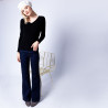 Pull col V en cachemire intemporel - Eniva
