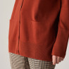 Cardigan boutonné col V en laine mérinos - Alister