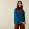 Cardigan col V boutonné à poches en cachemire - Achille