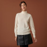 Pull col roulé en cachemire - Abesse
