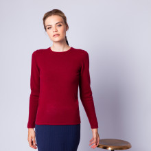 Pull col rond en cachemire intemporel - Evana