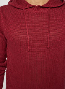 Rundhalshoodie aus Leinen - Russell