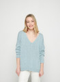 Lockerer Pullover aus Baumwolle und Leinen - Thalie