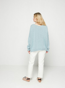 Lockerer Pullover aus Baumwolle und Leinen - Thalie